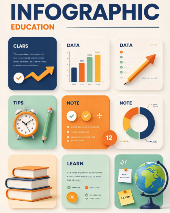 Educational Infographic Poster Template