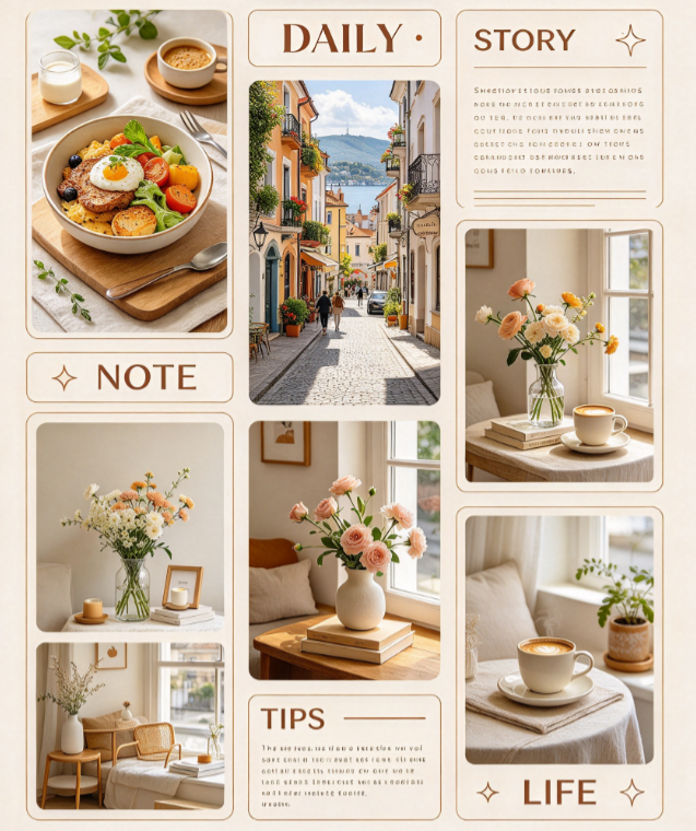 Lifestyle Social Media Post Template Pack